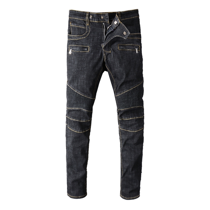 2021 New Men's Male Trousers European American Street Trend Black Jeans Pleated Locomotive Youth Stitching Denim Pants 1073 Exl1
2021 New Men's Male Trousers European American Street Trend Black Jeans Pleated Locomotive Youth Stitching Denim Pants 1073 Exl1