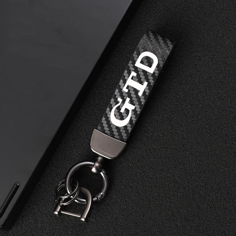 Keychains Car High-end Sports Customized Carbon Fiber Leather Keychain Jewelry For Golf 4 5 6 7 3 GTD Accessories
Keychains Car High-end Sports Customized Carbon Fiber Leather Keychain Jewelry For Golf 4 5 6 7 3 GTD Accessories