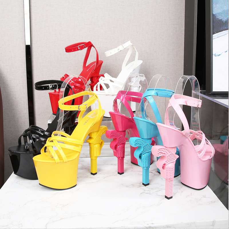 New Brands Women's High-heeled Shoes 2021 Sexy Weapon Double-platform Platform-proof Dwaterproof Water Cross-tied Bangs Polo Tmg9, The picture showed
New Brands Women's High-heeled Shoes 2021 Sexy Weapon Double-platform Platform-proof Dwaterproof Water Cross-tied Bangs Polo Tmg9, The picture showed