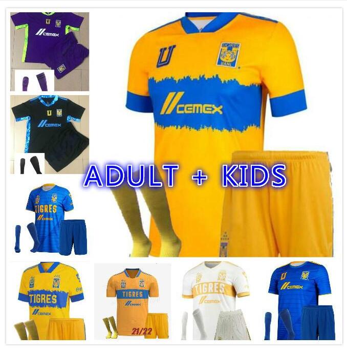 adult kids kit 2022 Mexico UANL Tigres Soccer Jersey 7 Stars C.SALCEDO GIGNAC PIZARRO football shirt Camiseta de 2021 Liga MX, Purple
adult kids kit 2022 Mexico UANL Tigres Soccer Jersey 7 Stars C.SALCEDO GIGNAC PIZARRO football shirt Camiseta de 2021 Liga MX, Purple