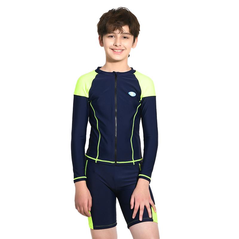 Kids Stripe Surfing Scuba Wetsuit Swimsuits For Boys Beach Short Sports Swimming Swimwear Children Summer Diving Bathing Suit
Kids Stripe Surfing Scuba Wetsuit Swimsuits For Boys Beach Short Sports Swimming Swimwear Children Summer Diving Bathing Suit