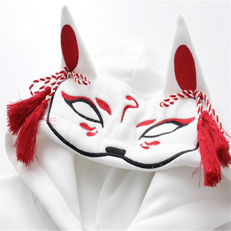 Merry Pretty Women Harajuku Embroidery Hooded Sweatshirts Long Sleeve Black White Drawstring Hoodies Sweet Girls' Pullovers 201102