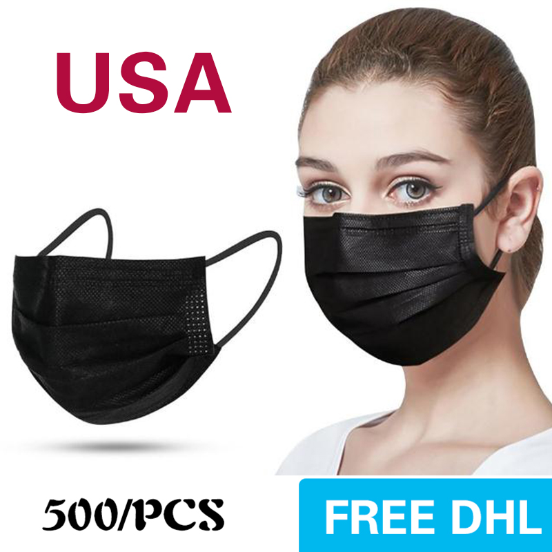 USA in Stock Disposable Mask 500pcs 3-Layer Protection and Personal Health with Earloop Mouth Sanitary Face Masks balck
USA in Stock Disposable Mask 500pcs 3-Layer Protection and Personal Health with Earloop Mouth Sanitary Face Masks balck