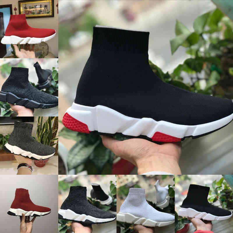 Wholesale 2021 Speed Trainer Black Red Luxury High Casual Sock Shoes Men Women Cheap Fashion Paris Designer Sneakers High Quality EUR36-45 F31
Wholesale 2021 Speed Trainer Black Red Luxury High Casual Sock Shoes Men Women Cheap Fashion Paris Designer Sneakers High Quality EUR36-45 F31