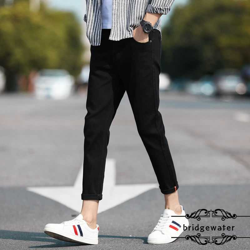 Ankle-length jeans men's slim casual mid-waist fashion plus size all-match youth fashion trend jeans X0621, Light blue
Ankle-length jeans men's slim casual mid-waist fashion plus size all-match youth fashion trend jeans X0621, Light blue