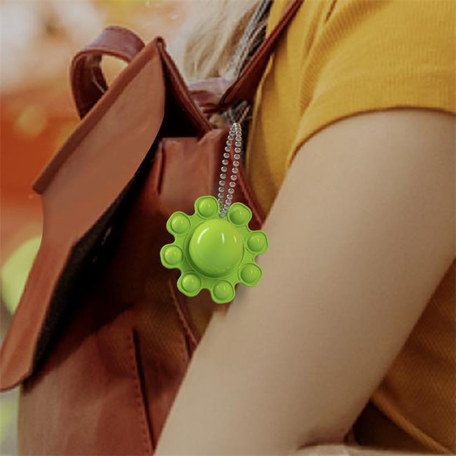 Toys Fidget Funny Rainbow Overturned Expression Flip Doll Silicone Decompression Pendant Toys it