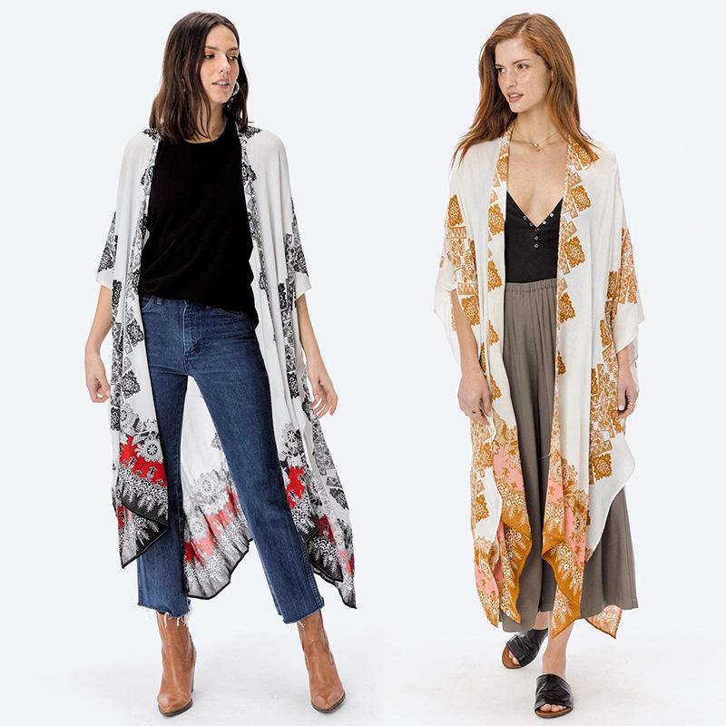Women's Blouses & Shirts 2021 Summer Wish Amazon Fashion Printed Cardigan Loose Casual Beach Holiday Cover Long Sweater, White
Women's Blouses & Shirts 2021 Summer Wish Amazon Fashion Printed Cardigan Loose Casual Beach Holiday Cover Long Sweater, White