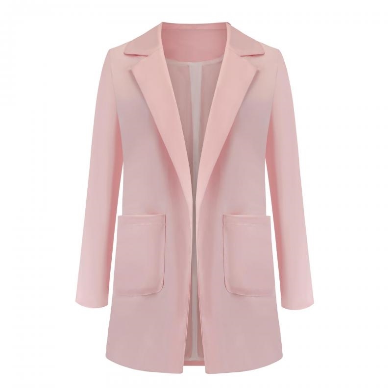 Women Blazer Temperament Ladies Black Coat Long Sleeve Suit Fashion Women's Slim Jacket Autumn 210524