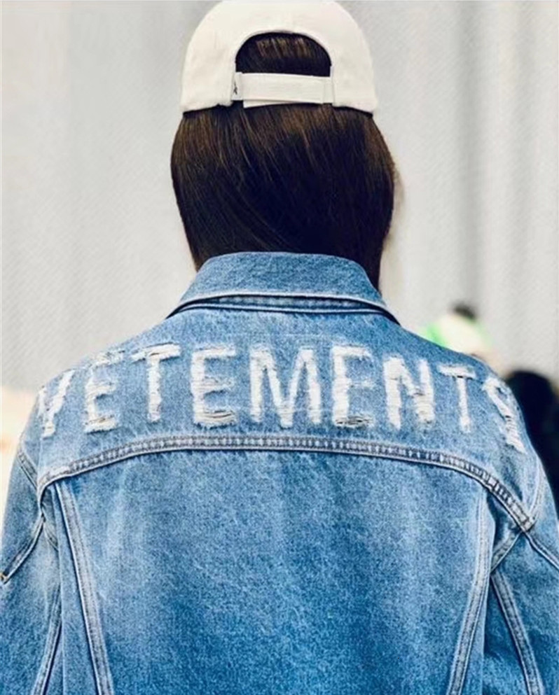 2021 New Vetements 1:1 Top De Alta Qualidade Jaqueta Destrudo Homens Mulheres Streetwear Jeans Casacos e Jaquetas Mens Kv03
2021 New Vetements 1:1 Top De Alta Qualidade Jaqueta Destrudo Homens Mulheres Streetwear Jeans Casacos e Jaquetas Mens Kv03
