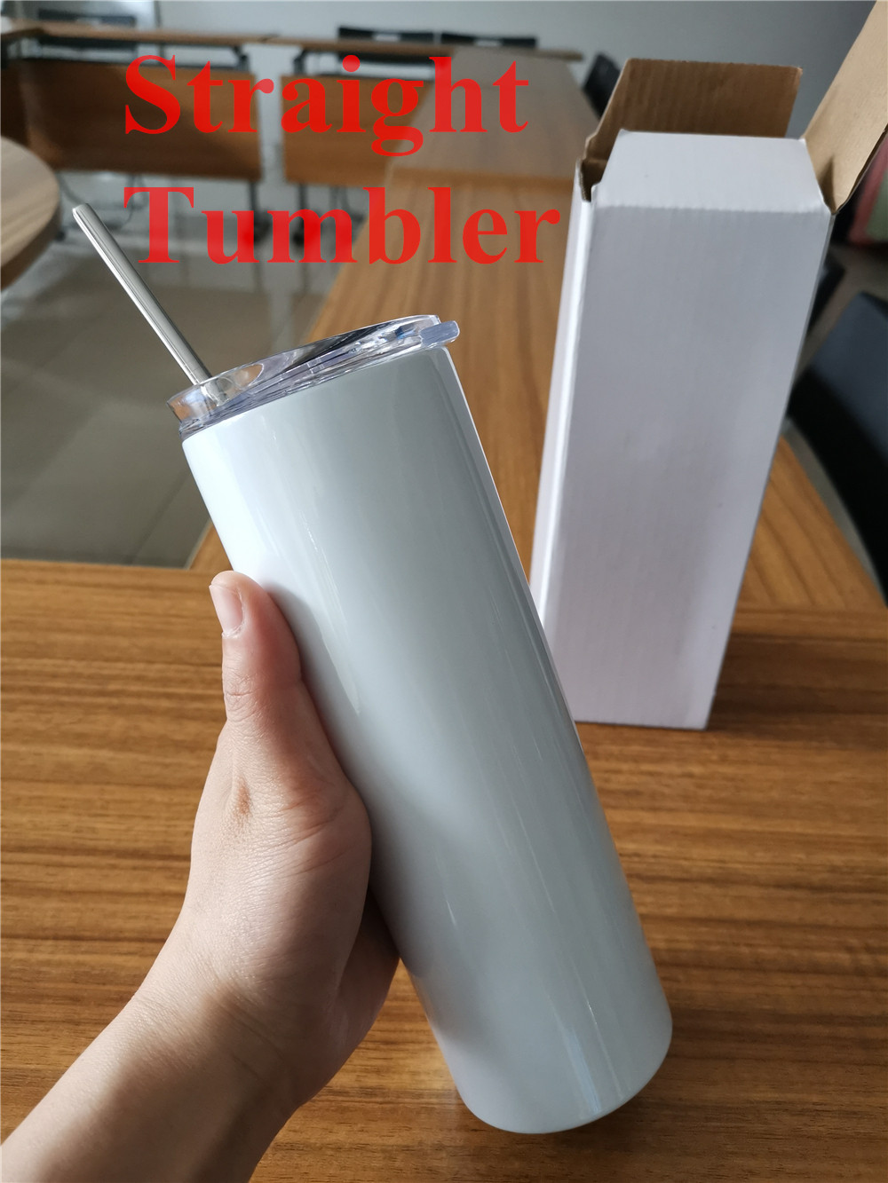 20oz Sublimation Straight Skinny Tumblers Blanks White Stainless Steel Vacuum Insulated Tapered Slim DIY 20 Oz Cup Car Coffee Mugs And Straw
20oz Sublimation Straight Skinny Tumblers Blanks White Stainless Steel Vacuum Insulated Tapered Slim DIY 20 Oz Cup Car Coffee Mugs And Straw