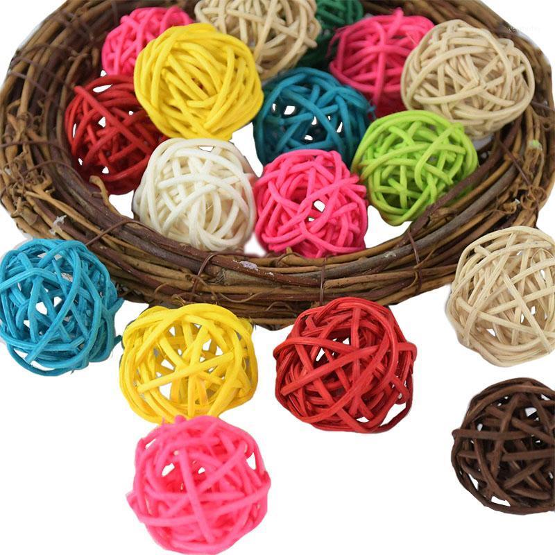 Party Decoration 20pcs 3cm Colorful Artificial Straw Ball Round Shape Christmas Rattan Balls For Wedding Birthday Decor Mini Sepak Takraw
Party Decoration 20pcs 3cm Colorful Artificial Straw Ball Round Shape Christmas Rattan Balls For Wedding Birthday Decor Mini Sepak Takraw