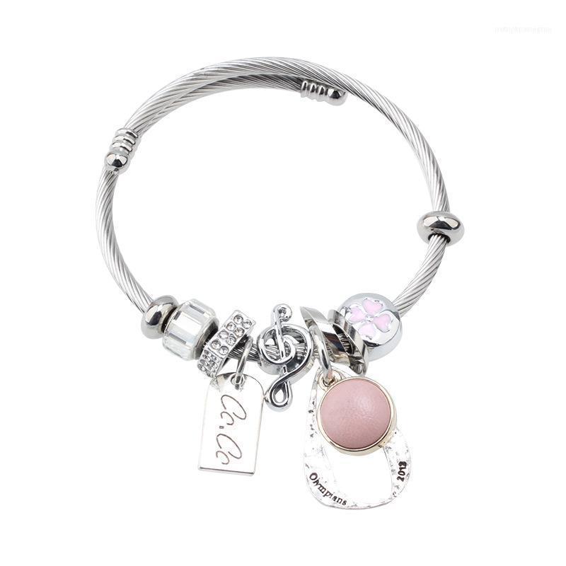 Bangle NDFSOUL Pink Beads & Bracelet For Women Stainless Steel Letter Happy Mother's Day Charm Jewelry 191
Bangle NDFSOUL Pink Beads & Bracelet For Women Stainless Steel Letter Happy Mother's Day Charm Jewelry 191