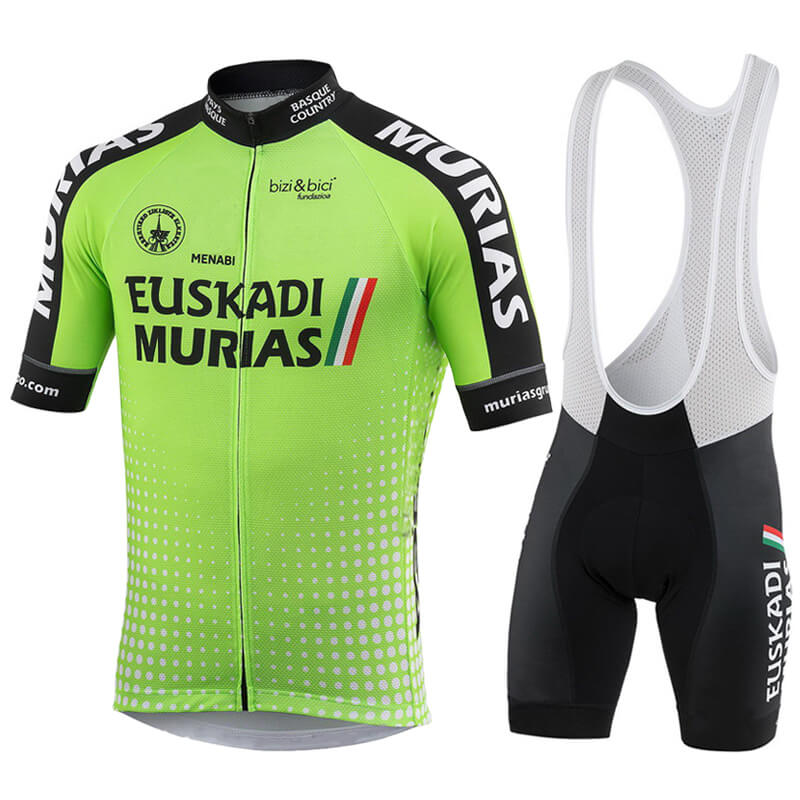 EUSKADI Summer Men Spain Green Bike Team Cycling Jersey Suit Short Sleeve Ciclismo Road MTB Bicycle Clothing Breathable Gel Pad Bib Shorts, Black
EUSKADI Summer Men Spain Green Bike Team Cycling Jersey Suit Short Sleeve Ciclismo Road MTB Bicycle Clothing Breathable Gel Pad Bib Shorts, Black