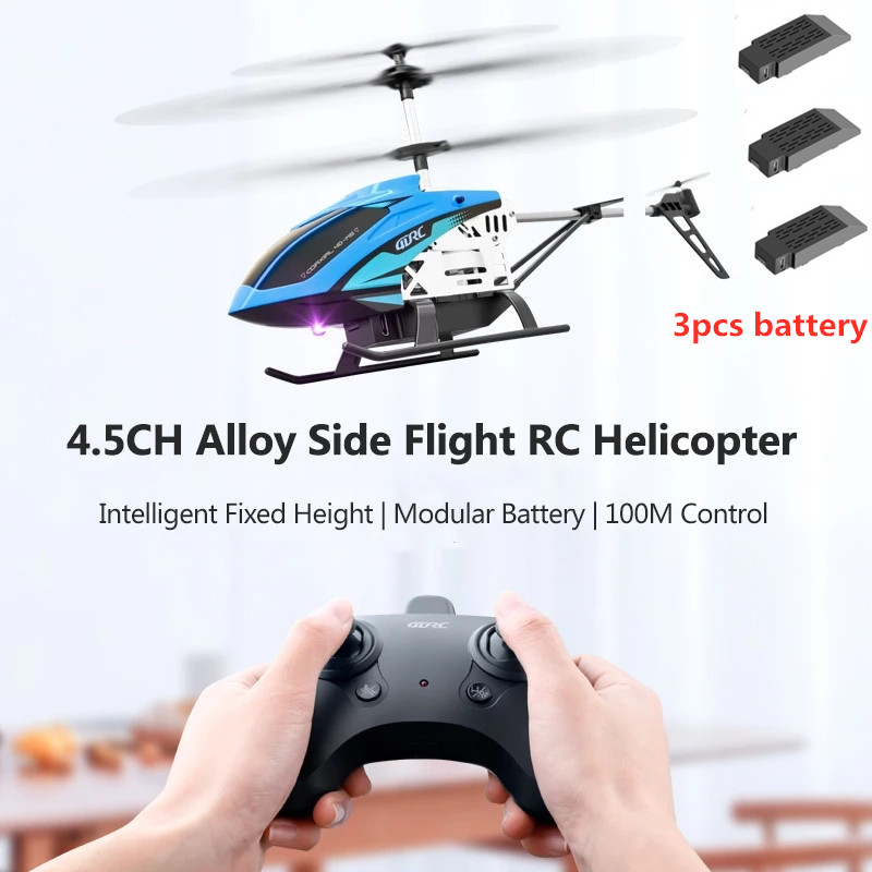 2.4G 4.5CH 6 Axis Flybarless Fixed Height Anti-crash RC Helicopter Alloy High Speed 100M Long Distance Flying Aircraft UAV Toy, 3.5ch 1
2.4G 4.5CH 6 Axis Flybarless Fixed Height Anti-crash RC Helicopter Alloy High Speed 100M Long Distance Flying Aircraft UAV Toy, 3.5ch 1