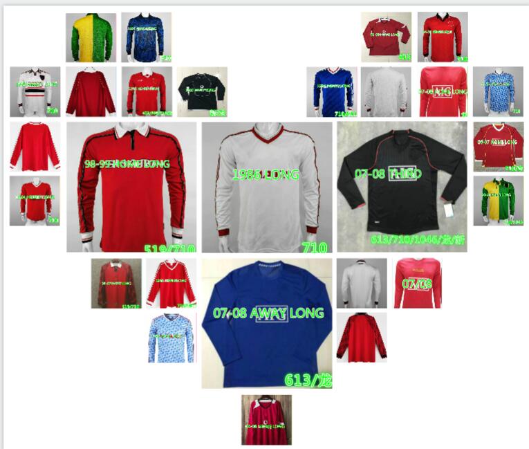1983 Manchester Retro Soccer jersey Long sleeve 2006 2007 MAN 08 94 98 99 86 88 1990 2002 United v.NISTELROOY GIGGS Beckham RONALDO CANTONA, Black
1983 Manchester Retro Soccer jersey Long sleeve 2006 2007 MAN 08 94 98 99 86 88 1990 2002 United v.NISTELROOY GIGGS Beckham RONALDO CANTONA, Black