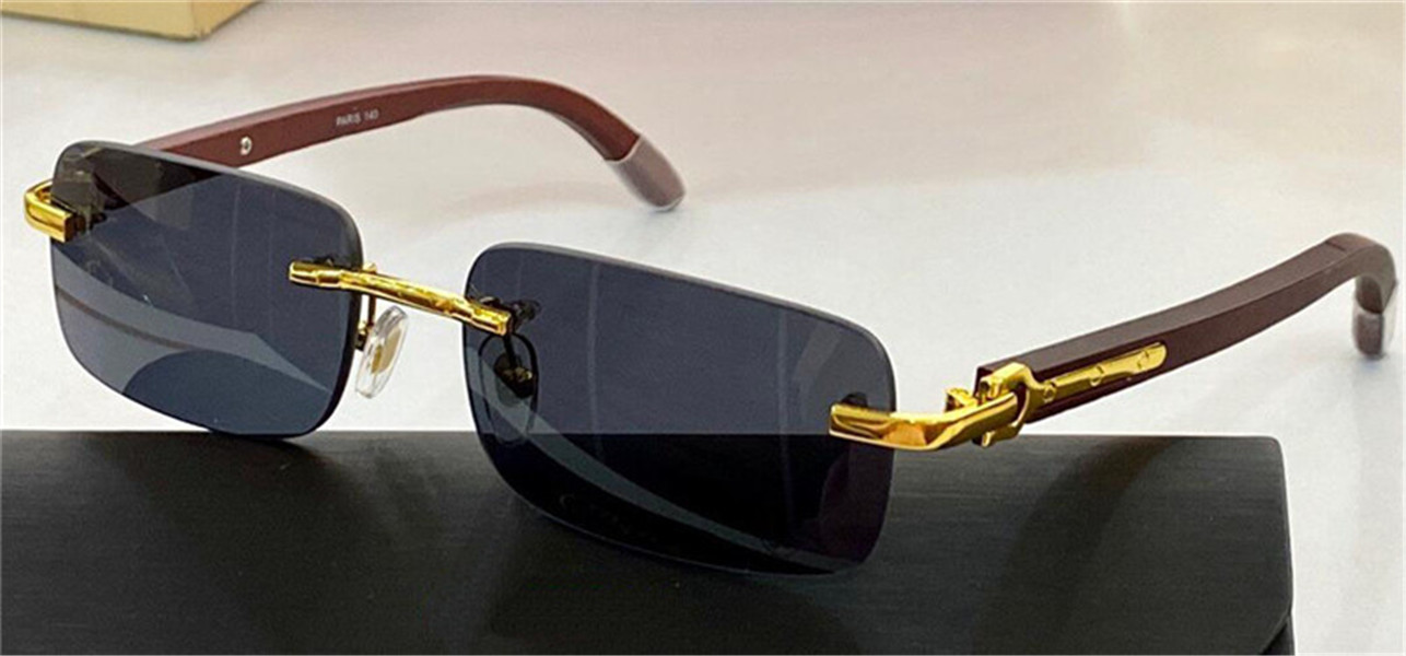 fashion design sunglasses 8101015 square rimless frame wooden temples simple and versatile style top quality summer outdoor uv400 protective glasses
fashion design sunglasses 8101015 square rimless frame wooden temples simple and versatile style top quality summer outdoor uv400 protective glasses