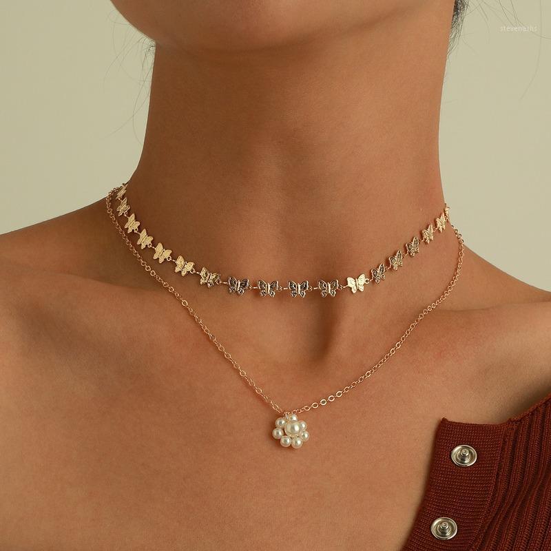 Chains Minimalist Necklace Women Butterfly Necklaces Woman Retro Trendy Ladies Wedding Pendant Jewelry Gold Color Metal Collares
Chains Minimalist Necklace Women Butterfly Necklaces Woman Retro Trendy Ladies Wedding Pendant Jewelry Gold Color Metal Collares
