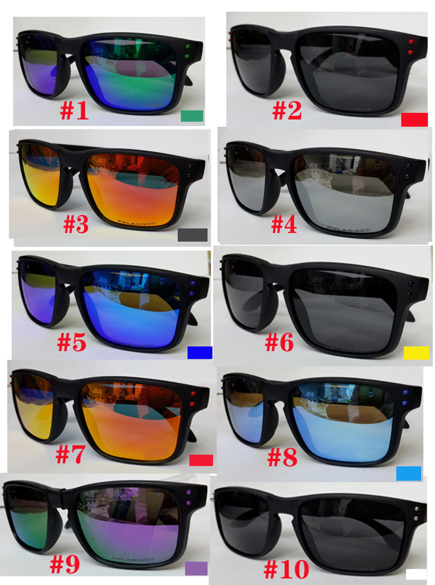 MOQ=10pcs spring man and woman Polarized Sunglasses Men driving fashion windproof Women Sport Cycling Glasses Goggles Eyewear gasses 10 color free ship
MOQ=10pcs spring man and woman Polarized Sunglasses Men driving fashion windproof Women Sport Cycling Glasses Goggles Eyewear gasses 10 color free ship