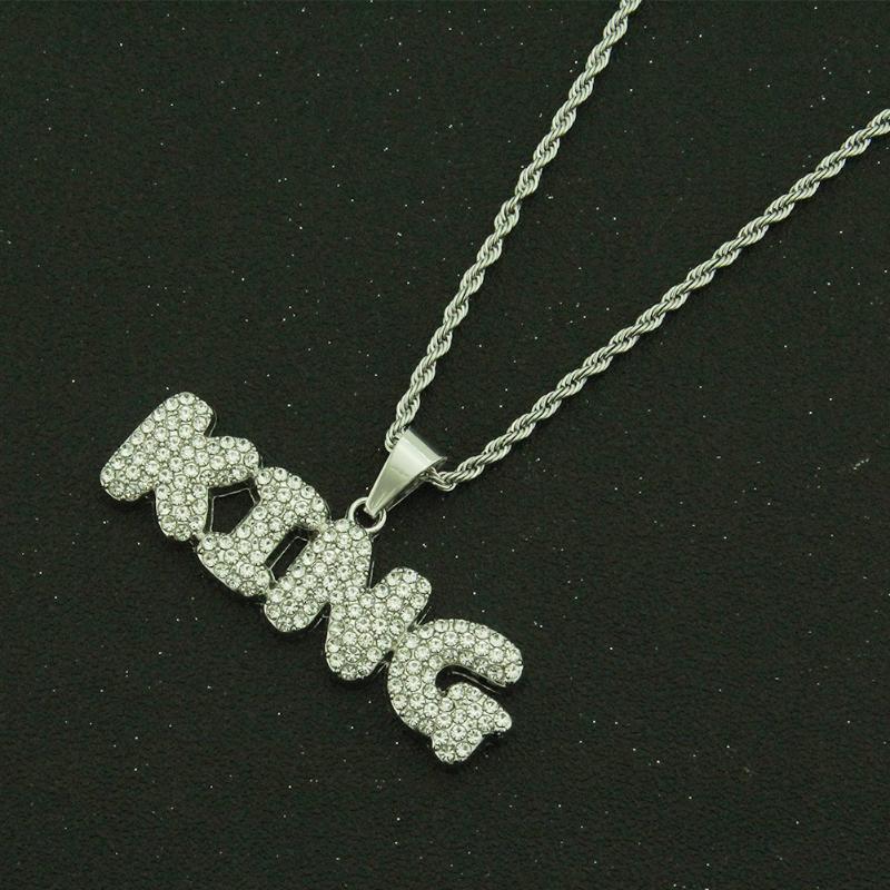 Pendant Necklaces Trendy Long Necklace Bling Crystal King Choker Hip Hop Punk Rock Cool Jewelry Gifts For Men Women Statement Metal Chain
Pendant Necklaces Trendy Long Necklace Bling Crystal King Choker Hip Hop Punk Rock Cool Jewelry Gifts For Men Women Statement Metal Chain