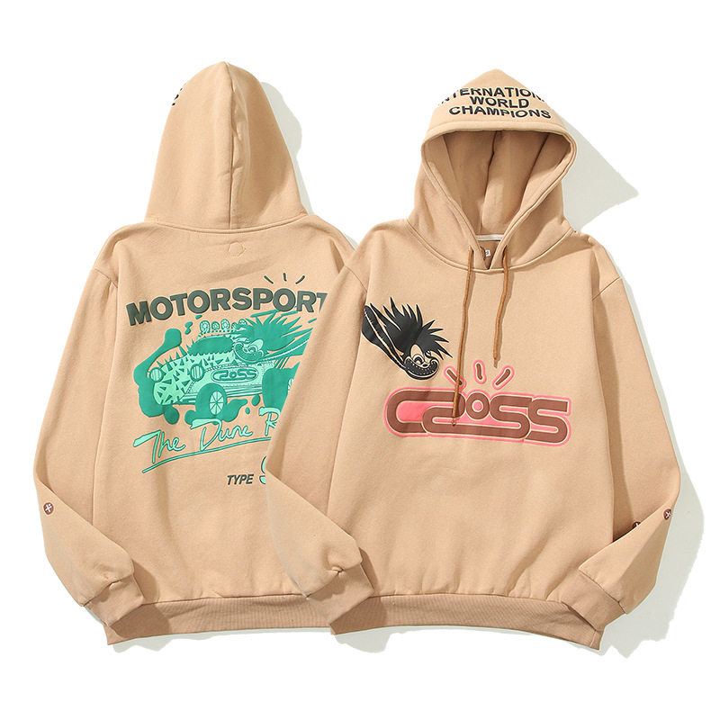 Catcus Jack Motor Sport Cross Letter Print Hoodie Sweatshirts Mens and Womens Retro Stranger Things Oversized Hip Hop hoodie, Color 2
Catcus Jack Motor Sport Cross Letter Print Hoodie Sweatshirts Mens and Womens Retro Stranger Things Oversized Hip Hop hoodie, Color 2