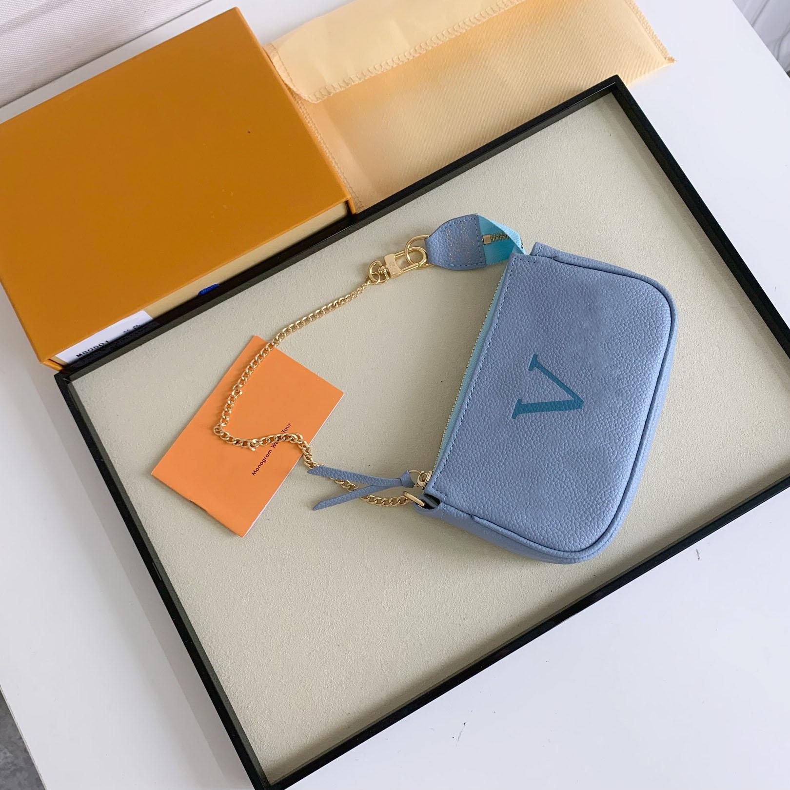 Women Designer Organizer Wallet Bags 3 Color Leather Wallets On Chain High Quality Lady Mini Shoulder Bag Coin Purses, Light blue
Women Designer Organizer Wallet Bags 3 Color Leather Wallets On Chain High Quality Lady Mini Shoulder Bag Coin Purses, Light blue