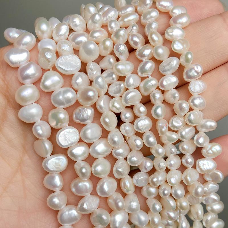 Other Natural Irregular White Freshwater Pearl Loose Spacer Pearls Beads For DIY Women Handmade Bracelet Charms Accessories 15''inches
Other Natural Irregular White Freshwater Pearl Loose Spacer Pearls Beads For DIY Women Handmade Bracelet Charms Accessories 15''inches