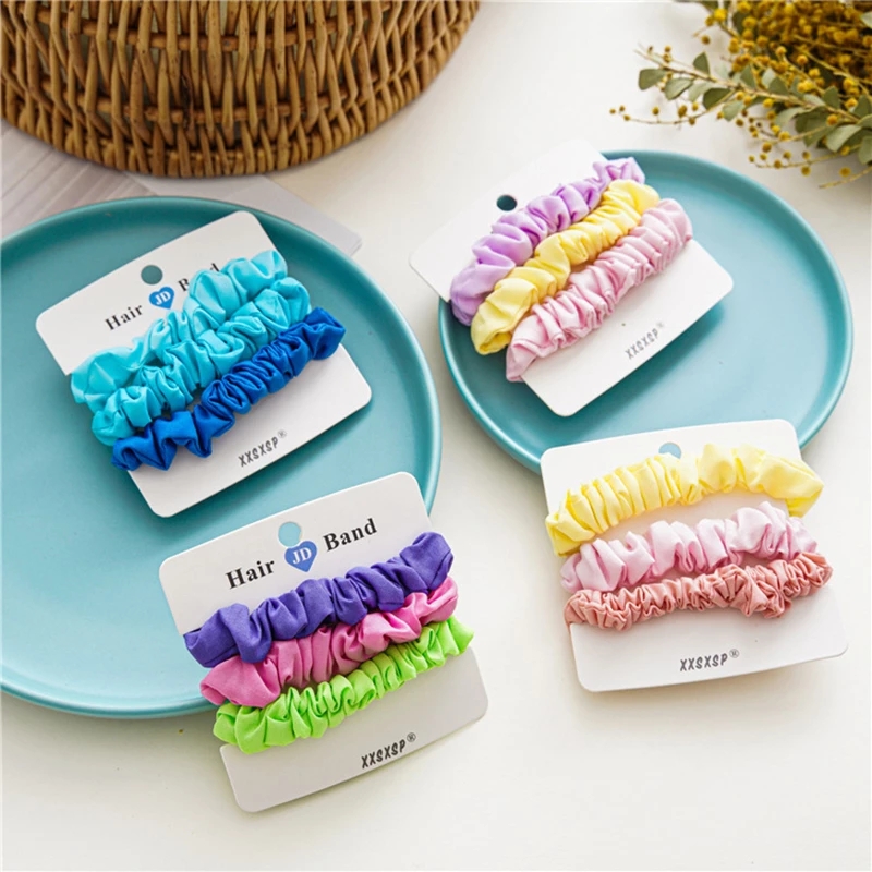 3Pcs/Set Scrunchies… - image