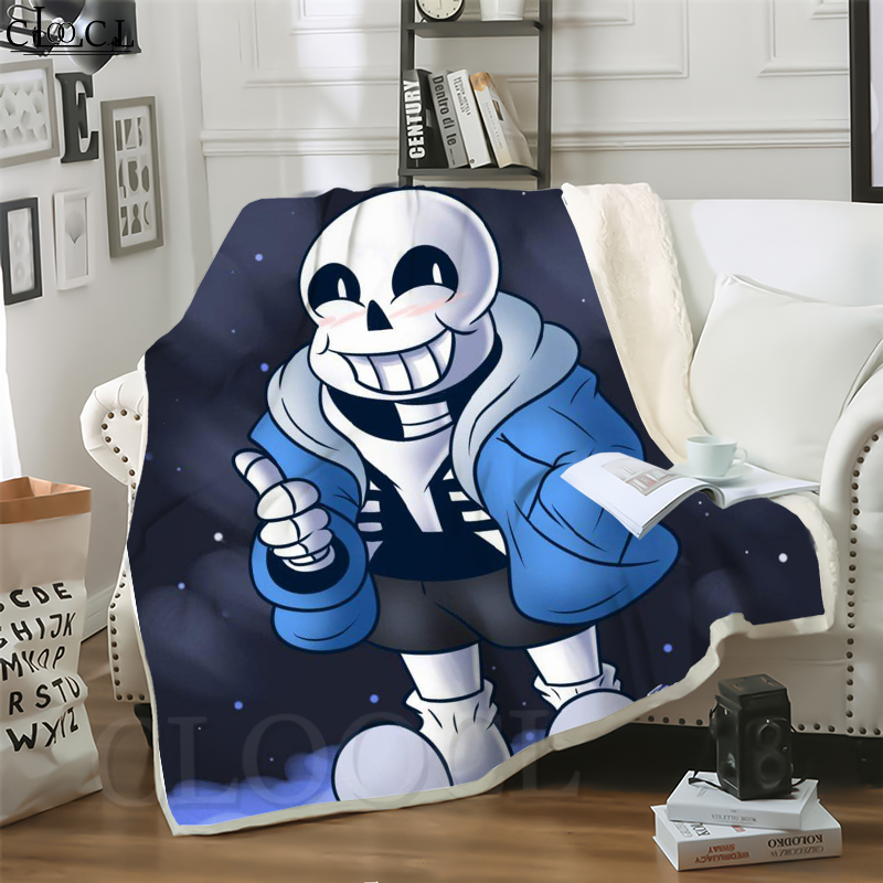 CLOOCL Hot Game Undertale Sans 3D Print Street Style Air Conditioning Blanket Teens Bedding Throw Blankets Plush Quilt
CLOOCL Hot Game Undertale Sans 3D Print Street Style Air Conditioning Blanket Teens Bedding Throw Blankets Plush Quilt