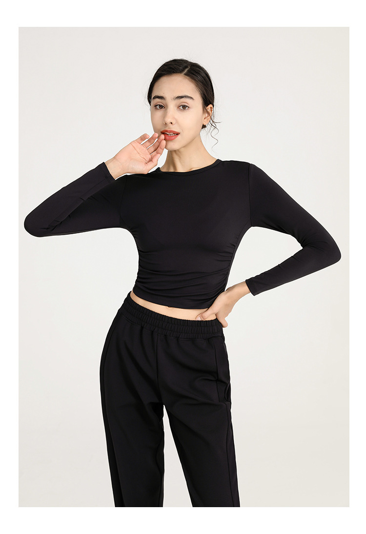 Women Tracksuit Tops Tees T-Shirt Clothing Top Autumn Ladies Sports Fitness Running Yoga Soft Breathable Slim Short Long Sleeve T-shirt girls jogggers