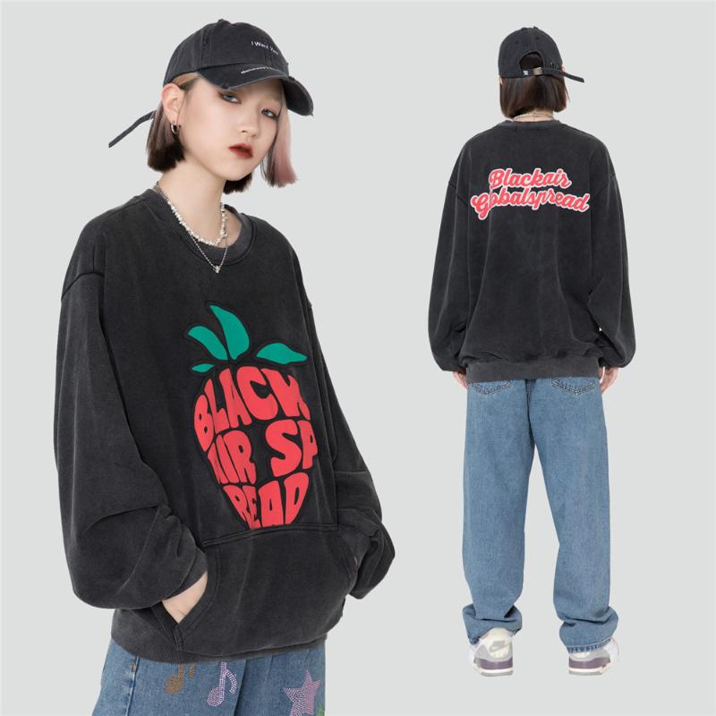 Men's Hoodies & Sweatshirts For Men Women Washed Grey Hoodie Hip Hop Casual Streetwear Harajuku Pullover Cotton Oversized Strawberry Clothin, Black
Men's Hoodies & Sweatshirts For Men Women Washed Grey Hoodie Hip Hop Casual Streetwear Harajuku Pullover Cotton Oversized Strawberry Clothin, Black