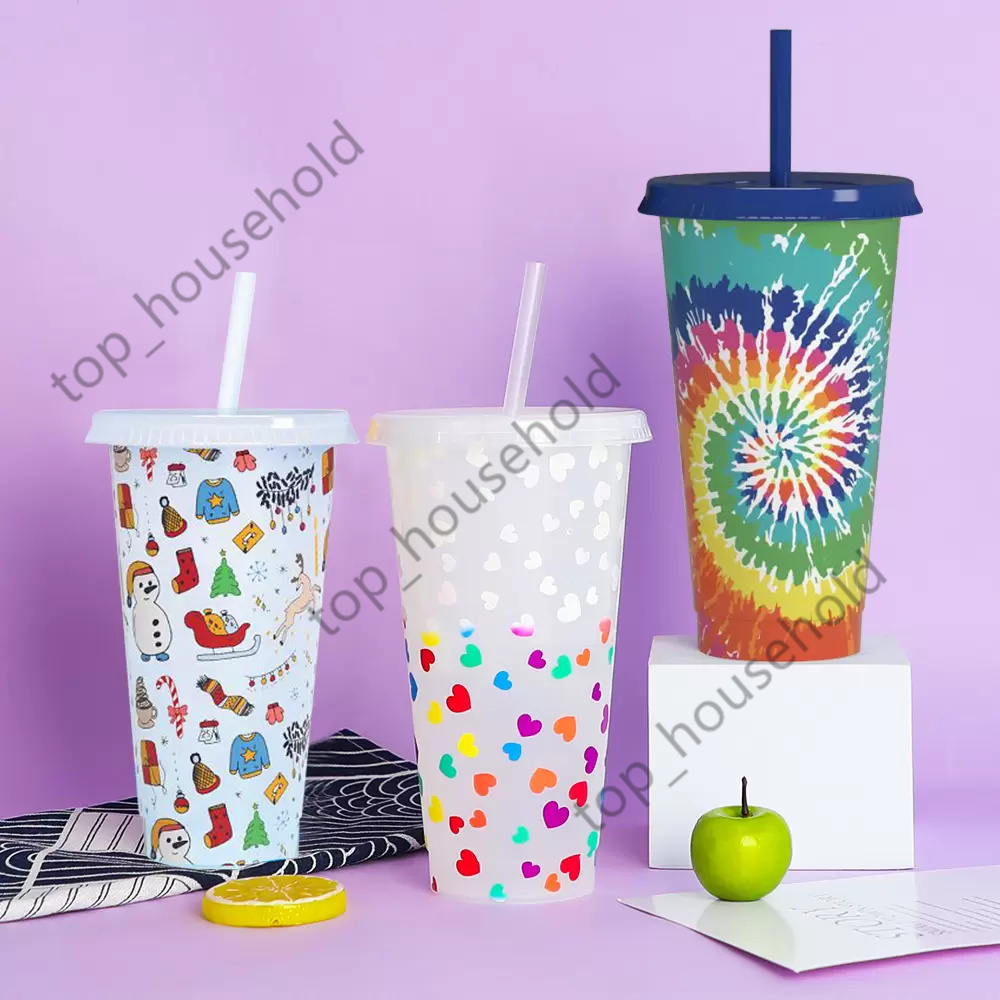 Christmas straw color changing cup 24oz/710ml Plastic Mugs Tumbler Drink Reusable Cold change Color water cups Single layer color changing cup, Choose a color
Christmas straw color changing cup 24oz/710ml Plastic Mugs Tumbler Drink Reusable Cold change Color water cups Single layer color changing cup, Choose a color
