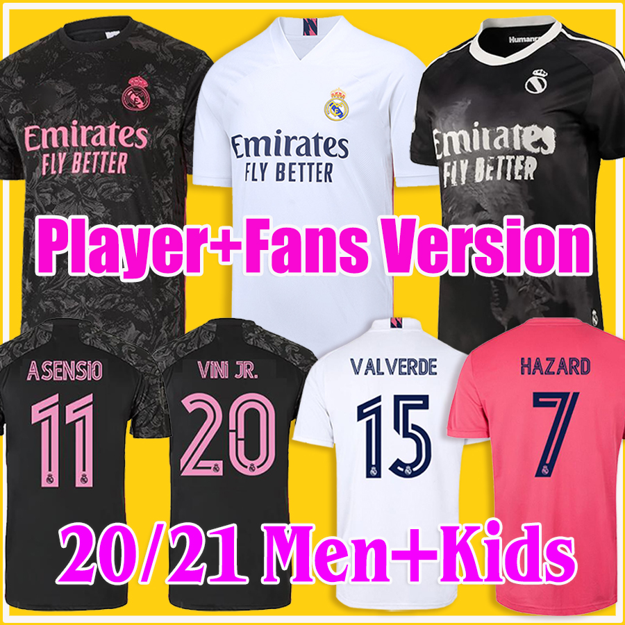REAL MADRID jerseys 20 21 soccer football shirt HAZARD SERGIO RAMOS BENZEMA ASENSIO camiseta men + kids kit 2020 2021 fourth 4th HUMANRACE, Fans 2020 third with ucl
REAL MADRID jerseys 20 21 soccer football shirt HAZARD SERGIO RAMOS BENZEMA ASENSIO camiseta men + kids kit 2020 2021 fourth 4th HUMANRACE, Fans 2020 third with ucl