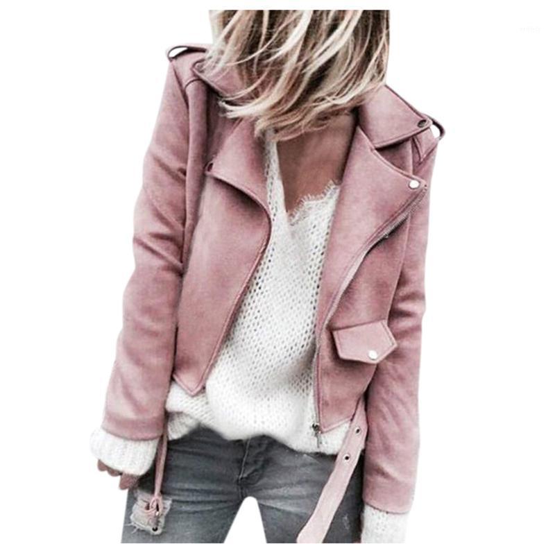 Women' Jackets Spring Autumn Women Faux Jacket Slim Streetwear Khaki Coat Biker Moto With Belt Female Outerwear, Blue
Women' Jackets Spring Autumn Women Faux Jacket Slim Streetwear Khaki Coat Biker Moto With Belt Female Outerwear, Blue