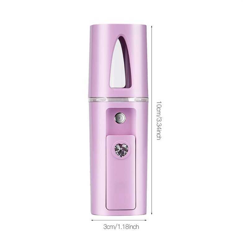 USB Portable Nano Mist Sprayer Facial Body Nebulizer Steamer Moisturizing Skin Care Mini Face Spray Beauty Tools Wholesale