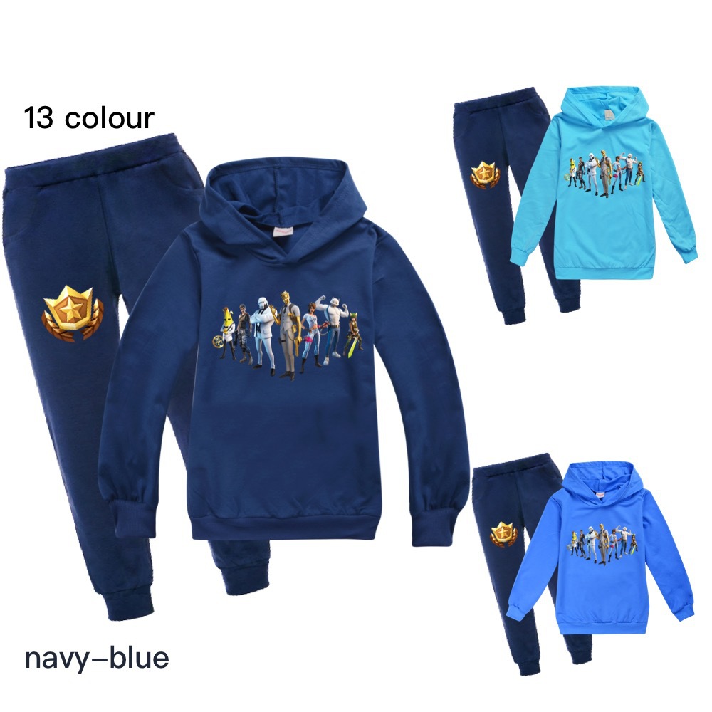 13 colors 2pcs/set fortnite fine cotton suit men's and women's short-sleeved T-shirt + casual trousers 1004 Kids Clothing Sets, White
13 colors 2pcs/set fortnite fine cotton suit men's and women's short-sleeved T-shirt + casual trousers 1004 Kids Clothing Sets, White