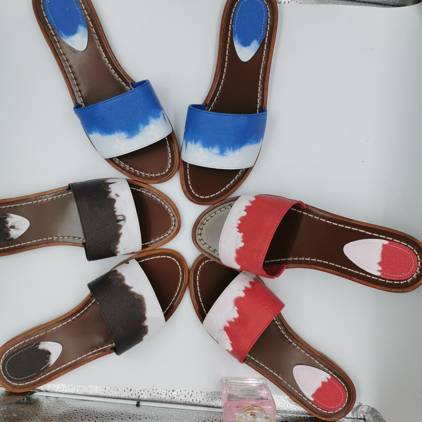 LOCK IT Slipper Womens Slippers 1A7TNC Summer Flat Sandals Beach Slides Ladies Flip Flops Straw Embroidered Floral Shoes Chaussures Shoe, Red
LOCK IT Slipper Womens Slippers 1A7TNC Summer Flat Sandals Beach Slides Ladies Flip Flops Straw Embroidered Floral Shoes Chaussures Shoe, Red