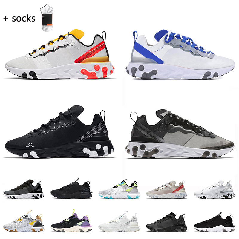 Mens Women Element 55 87 Vision Fashion Running Shoes Tour Yellow WHITE ROYAL Anthracite Triple Black Schematic Honeycomb Designer React Sneakers Sports 36-45, D36 total orange 40-45
Mens Women Element 55 87 Vision Fashion Running Shoes Tour Yellow WHITE ROYAL Anthracite Triple Black Schematic Honeycomb Designer React Sneakers Sports 36-45, D36 total orange 40-45