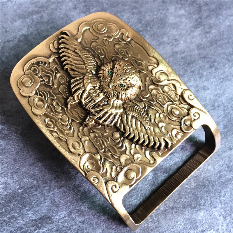 2021 New Top Quality Owl Chinese Style Brass for Man Leather Luxury Belt Buckle Bk0106 W85g
2021 New Top Quality Owl Chinese Style Brass for Man Leather Luxury Belt Buckle Bk0106 W85g