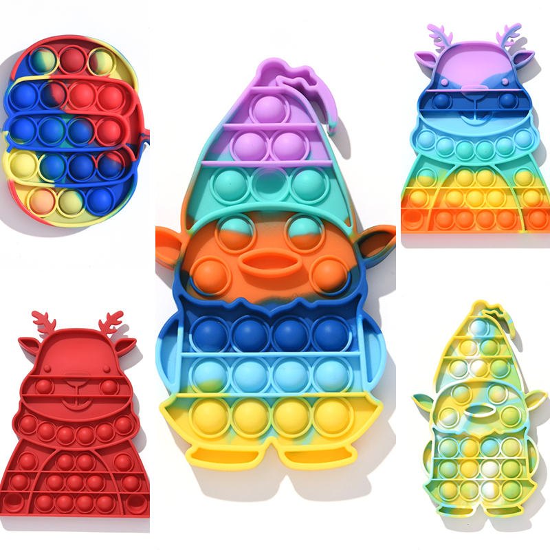 Fidget Toys Baby Educational Push Bubble Sensory Toy Rainbow tie-dye Reliever Stress Relief game Anxiety Christmas Halloween pumpkin elk pattern G79B4PM, Black
Fidget Toys Baby Educational Push Bubble Sensory Toy Rainbow tie-dye Reliever Stress Relief game Anxiety Christmas Halloween pumpkin elk pattern G79B4PM, Black