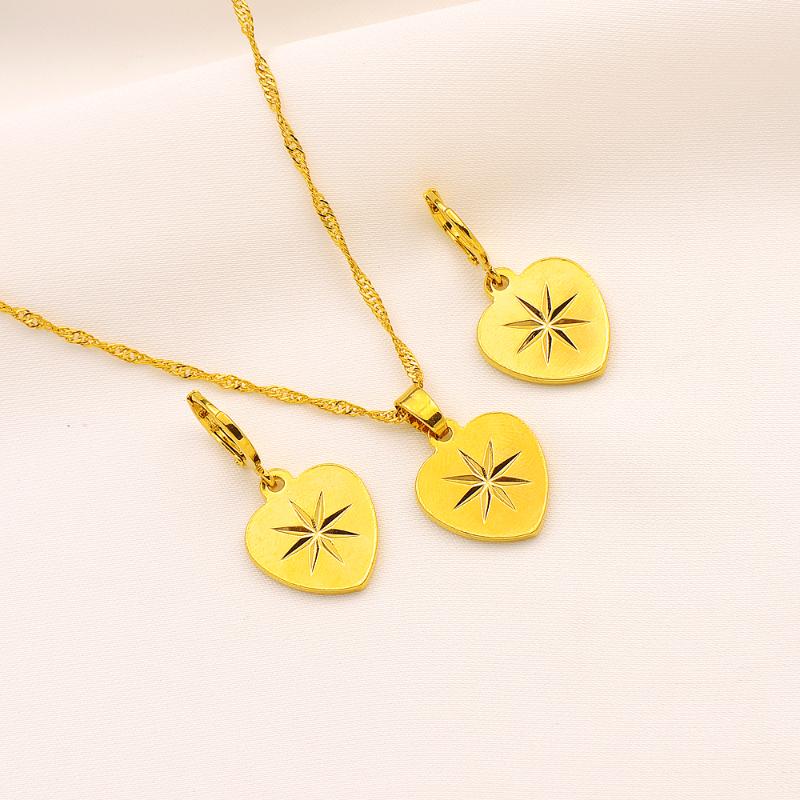 Earrings & Necklace Fashion Retro Sacred Heart Pendant Gold Color Charm Jewelry Sets African Arab Gifts, As pic
Earrings & Necklace Fashion Retro Sacred Heart Pendant Gold Color Charm Jewelry Sets African Arab Gifts, As pic