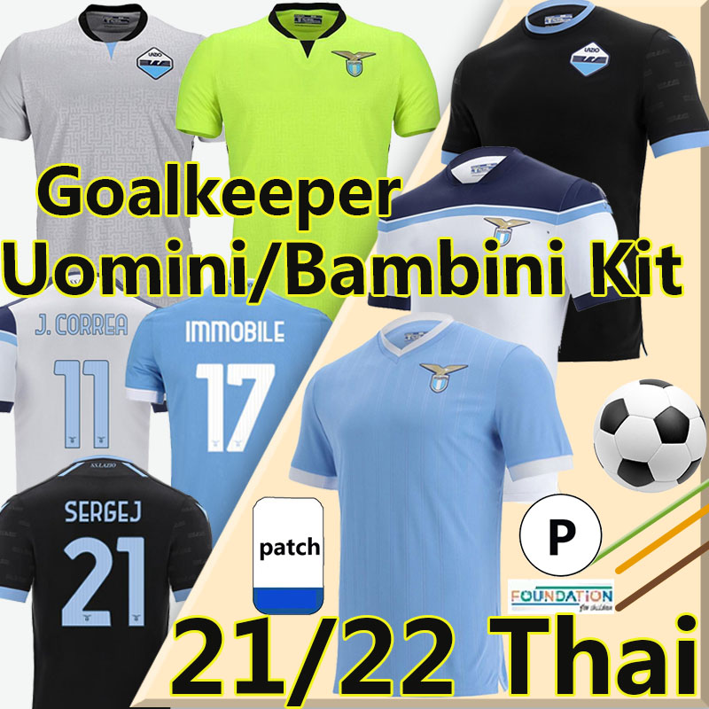 21/22 lazio soccer jerseys 2021 2022 luis alberto immobile sergej vestiti da calcio j.correa acerbi lazzari men kids kits home away third go, Black;yellow
21/22 lazio soccer jerseys 2021 2022 luis alberto immobile sergej vestiti da calcio j.correa acerbi lazzari men kids kits home away third go, Black;yellow