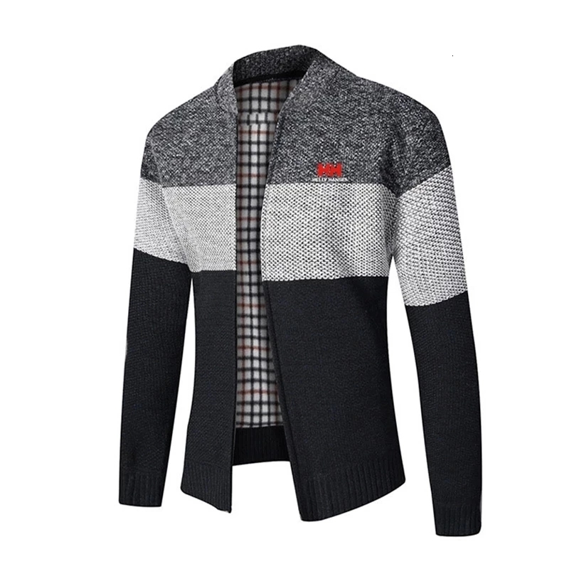 winter hh 2021 print zipper cardigan men fashion stripe clothing casual slim mens sweater long sleeve knitted card 7ov5, Black;brown
winter hh 2021 print zipper cardigan men fashion stripe clothing casual slim mens sweater long sleeve knitted card 7ov5, Black;brown