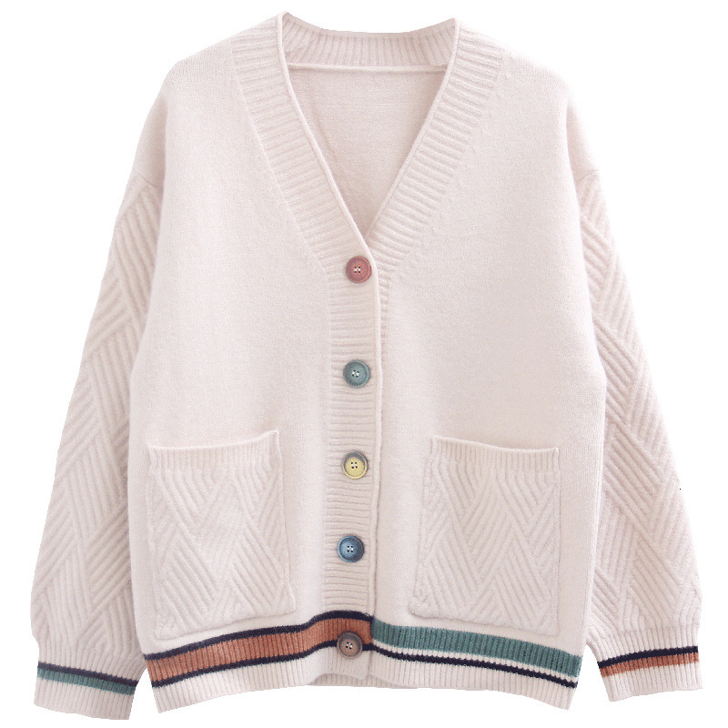 women's sweaters ladies casual all-match sweater jacket spring new girl campus sweet temperament knitted long-sleeved slim boutiqu, White;black
women's sweaters ladies casual all-match sweater jacket spring new girl campus sweet temperament knitted long-sleeved slim boutiqu, White;black