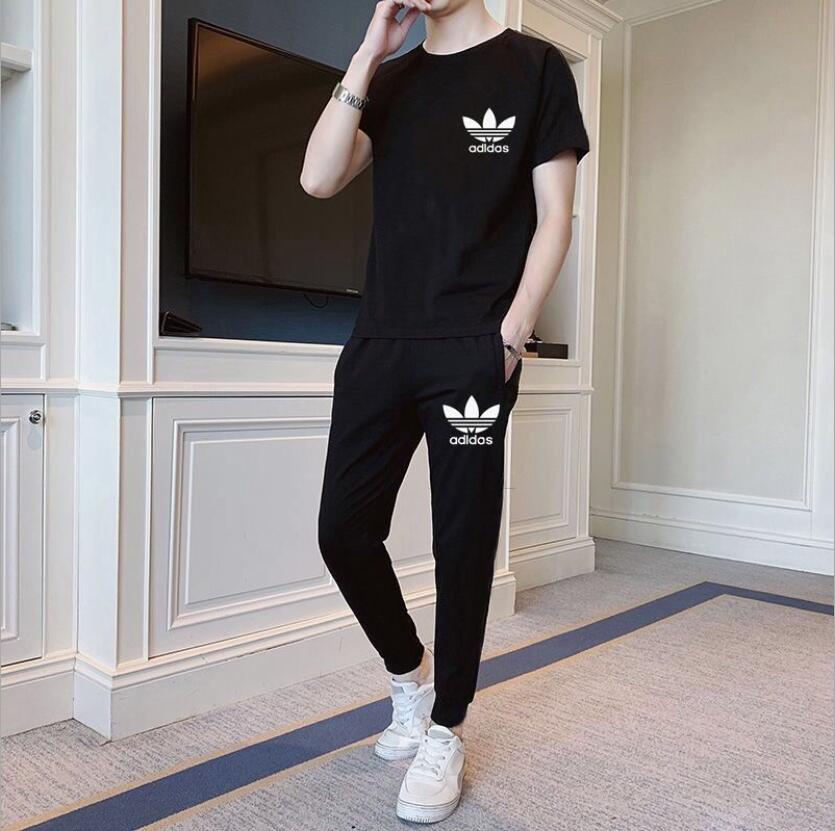 Quality Mens Fitness Tracksuits Set Summer Men Shorts Sets Short-Sleeved Letter Print Shirt+Shorts Casual Outwear Men Sweat Suits #02, Gray
Quality Mens Fitness Tracksuits Set Summer Men Shorts Sets Short-Sleeved Letter Print Shirt+Shorts Casual Outwear Men Sweat Suits #02, Gray