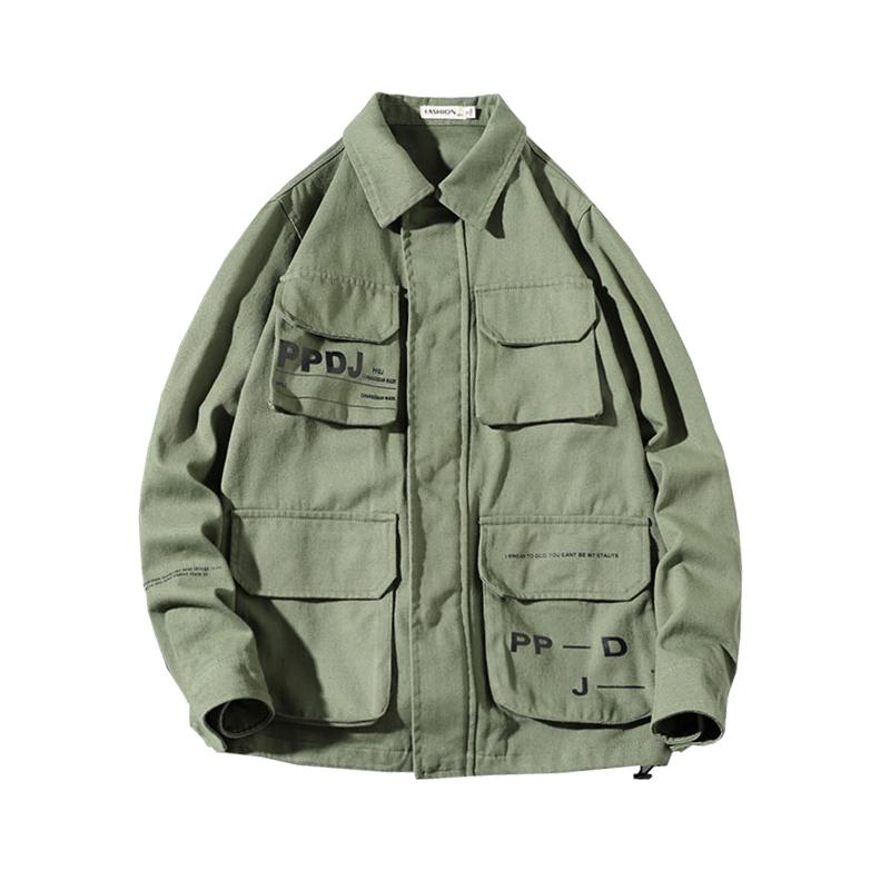 Men's Jackets 2021 Men Cargo And Coats Male Streetwear Fashion Overalls Tops Outdoor Muliti-Pocket Jacket, Black
Men's Jackets 2021 Men Cargo And Coats Male Streetwear Fashion Overalls Tops Outdoor Muliti-Pocket Jacket, Black