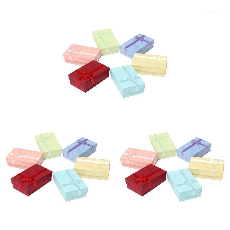 Gift Wrap 18pcs Jewelry Organizer Storage Box Necklace Earrings Ring Bowknot Wrapping Small Packing Random Color
Gift Wrap 18pcs Jewelry Organizer Storage Box Necklace Earrings Ring Bowknot Wrapping Small Packing Random Color