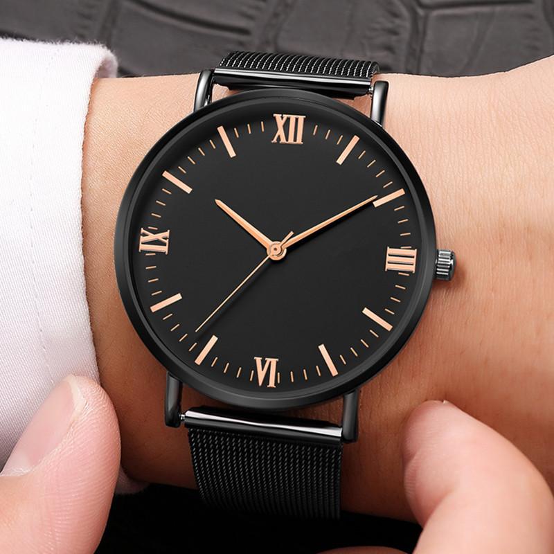 Wristwatches Wholesale Explosion Men's Watch Alloy Fashion Simple Quartz Net With Business Watches
Wristwatches Wholesale Explosion Men's Watch Alloy Fashion Simple Quartz Net With Business Watches