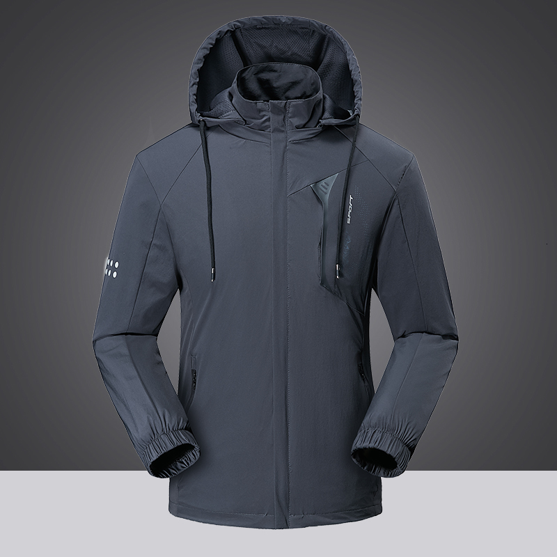 2021 New Style Jacket Men's Windbreaker Waterproof Hooded Wind Breaker Casual Coat Male Spring Autumn Jackets Men K7l5, Black
2021 New Style Jacket Men's Windbreaker Waterproof Hooded Wind Breaker Casual Coat Male Spring Autumn Jackets Men K7l5, Black