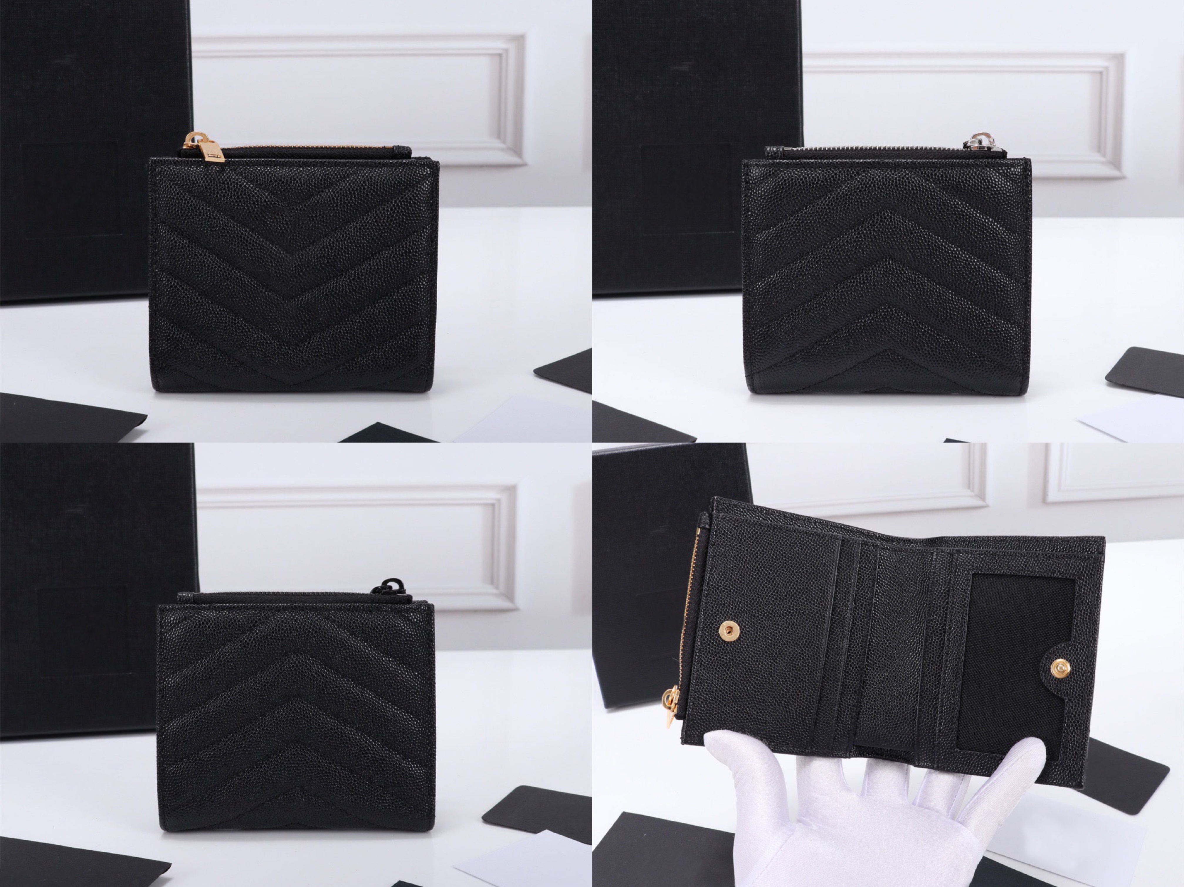 Small card holder package storage wallet wallets business clip coin classic style easy to put into pocket 1061 10-8-2, Black silver buckle
Small card holder package storage wallet wallets business clip coin classic style easy to put into pocket 1061 10-8-2, Black silver buckle