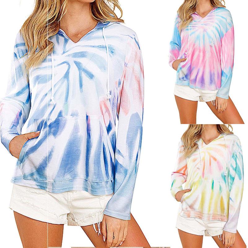 Women's Hoodies & Sweatshirts Fashion Tie Dye Hoodie Women 2021 Fall Winter Pullover Top With Hooded Casual, Black
Women's Hoodies & Sweatshirts Fashion Tie Dye Hoodie Women 2021 Fall Winter Pullover Top With Hooded Casual, Black